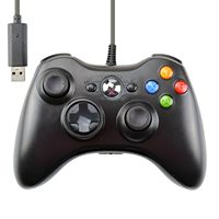Manette de jeu filaire USB pour console Xbox 360, Joypad pour PC Win 7/8/10, Joystick, Contrôleur, Gamepad pour Xbox 360