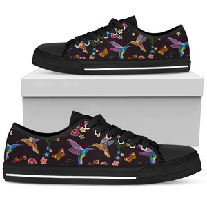 Chaussures basses en toile unisexe 2026, collection tendance pour couple, avec design noir et blanc, baskets décontractées antidérapantes en maille respirante avec amorti d'<span class=keywords><strong>air</strong></span> - Product Image 3