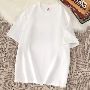เสื้อยืดผู้ชายพิมพ์ลายผ้าฝ้าย 100% คุณภาพพรีเมียม สกรีนโลโก้ได้ แขนสั้น ทรงโอเวอร์ไซส์ - Product Image 1