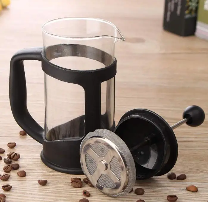 Amazon Product Hot Sell 350/600/800ml Coffee French Press Coffee Plunger Travel Private Label French press