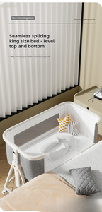 Lit Cododo Pliable Multifonctionnel Portable pour Bébés de 0 à 3 Ans, Lit d'Appoint pour Nouveau-nés, Lit Grand Format à Raccorder – Vente Flash - Product Image 5