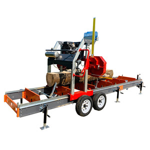 <span class=keywords><strong>Aserradero</strong></span> Portátil Horizontal de 36 Pulgadas de Diámetro de Corte con Remolque de 6 m - Product Image 4