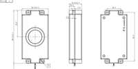 Haut-parleur large bande FCE 100x50mm 8Ω 5W pour TV/barre de son/conférence/sonorisation/multimédia