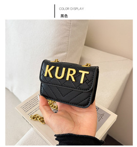 Sac bandoulière tendance pour femme, polyvalent, de niche et de luxe léger, sac à chaîne color-block, petit sac exquis Kurt Geiger - Product Image 6