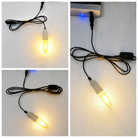 Support de lampe E14 avec cordon d'alimentation de 1,8 m et prise EU/US/AU/UK, douille de base de lampe, tête de suspension LED avec interrupteur 303 et câble d'extension
