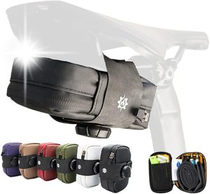 Échantillon gratuit Sac de guidon de vélo durable pour le cyclisme en plein air, le voyage, le camping, la moto et le vélo, sac de selle imperméable pour téléphone de vélo - Product Image 3