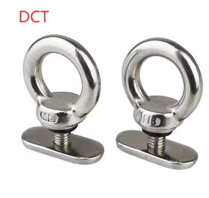 Vis à écrou à <span class=keywords><strong>anneau</strong></span> de levage en acier inoxydable DIN Standard 316 pour quincaillerie marine pour kayak et canoë - Product Image 3