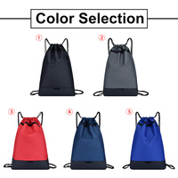 Bolsas con Cordón Impermeables Oxford Personalizadas Más Vendidas para Hombre, Regalo Promocional, Mochila Deportiva para Gimnasio al Aire Libre con Logotipo