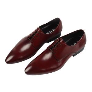 Chaussures habillées en cuir de vachette véritable pour hommes, style brogue à enfiler, bout pointu – Chaussures décontractées respirantes et imperméables avec soutien de la voûte plantaire - Product Image 6