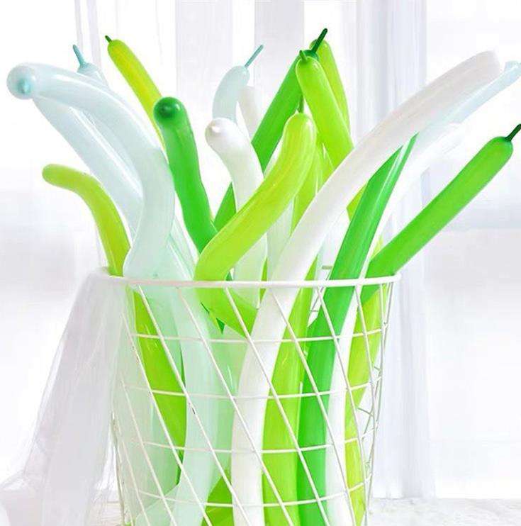 Wholesale Pack of 100 Macaron Pastel Magic Balloons DIY Twisting Balloon 260 Long Halloween Glow Party Balloons and Accessories