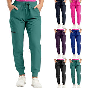 Pantalones de Yoga Flexibles para Mujer, Diseño Inspirado en el Yoga, Tela Suave Antiarrugas, Cintura Elástica, para Uso Médico - Product Image 5