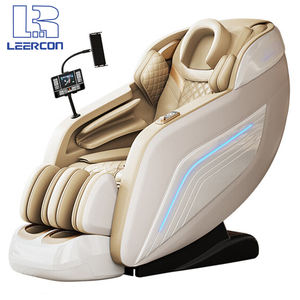 Silla de masaje eléctrica LEERCON Ai, silla de masaje de Jade de cuerpo completo, masajeador Shiatsu de pantorrilla, espalda y cuello, piernas, estiramiento biónico - Product Image 1