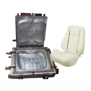 Moule en plastique PU en mousse de siège de voiture en polyuréthane, moules en aluminium, fabrication de moules d'injection plastique personnalisés, moule d'injection plastique - Product Image 2