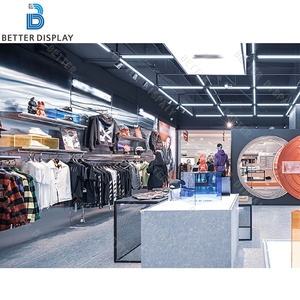 Fabbrica all'ingrosso abbigliamento personalizzato <span class=keywords><strong>Sportswear</strong></span> <span class=keywords><strong>Store</strong></span> Design da banco negozio di abbigliamento vetrina negozio di abbigliamento Design - Product Image 3