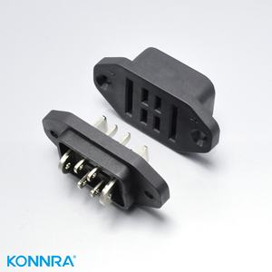 Konnra इलेक्ट्रिक कनेक्टर किट दोहरी सॉकेट 2 + 4 पिन चार्ज डिस्चार्ज प्लग एडाप्टर - Product Image 2