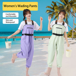 TOPIND OEM <span class=keywords><strong>Cuissardes</strong></span> professionnelles en PVC imperméables pour femmes Topind Vente en gros <span class=keywords><strong>Cuissardes</strong></span> de pêche colorées - Product Image 2