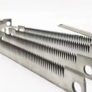 Serrated blade zigzag knife for package industry plastic film packaging tape paper cutting dispensers