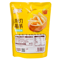 Snacks chinois très demandés, saveur beurre et miel, bâtonnets de pommes de terre fraîchement coupés avec certification FSSC22000