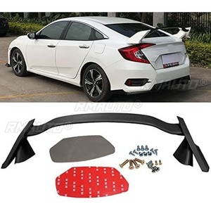 สปอยเลอร์หลังรถยนต์สำหรับ Honda Civic ปี 2016-2021 รุ่น Hatchback และ Sedan อุปกรณ์ตกแต่งรถยนต์ - Product Image 3