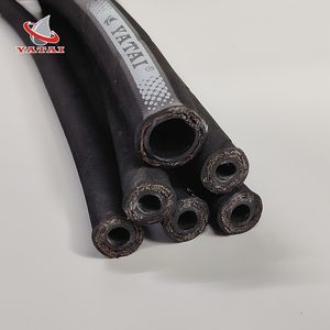 שתי שכבות חוט פלדה קלוע 1/2 "הגה צינור כוח-עמיד מזג אוויר מסוגל לעמוד בלחץ גבוה - Product Image 4