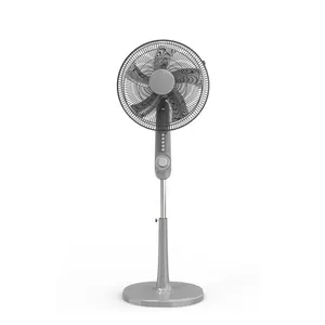 16 Inch Stand Fan Ventilateur Rechargeable Stand Fan DC Solar Powered Electric Fan