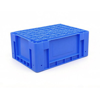 Caisse de rangement industrielle en plastique durable, écologique et de haute qualité, fabriquée en usine, étanche, pour déménagement et vêtements, idéale pour les usines.