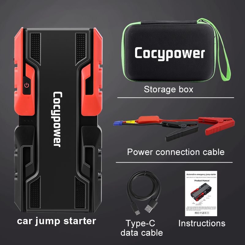 Cocypower6000mAhジャンパースターターカージャンプバッテリー