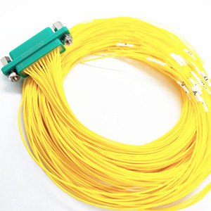 Fabricante OEM Vende Conector Micro Rectangular CDbF-33Z <span class=keywords><strong>de</strong></span> 33 Pines, Cable Amarillo <span class=keywords><strong>de</strong></span> Alta Temperatura con Longitud Personalizada - Product Image 2
