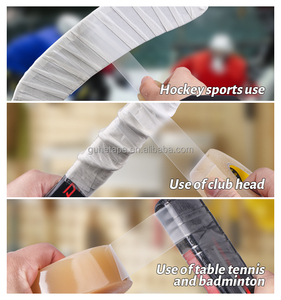 Ruban adhésif transparent pour chaussettes de <span class=keywords><strong>hockey</strong></span>, protections de tibia, équipement polyvalent pour patins à glace, sports de terrain, cadeaux et accessoires sportifs - Product Image 2