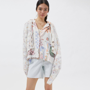 Guoou maglieria ultimo Design lavorato a maglia in <span class=keywords><strong>lana</strong></span> di Cashmere Lady <span class=keywords><strong>Cardigan</strong></span> maglione donna manica lunga - Product Image 6