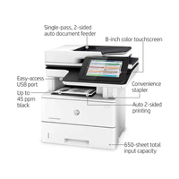 Printer Remanufaktur untuk HP Black and White Laser Pro MFP Printer M527 528 Dn Laserjet Printer All in One Wireless