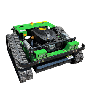 เครื่องตัดหญ้าแบบสายพานลำเลียง 24V 170cc สูบเดียว ควบคุมระยะไกล สำหรับฟาร์มและสวน ขายตรงจากโรงงาน - Product Image 1