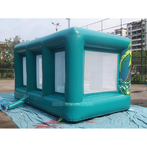 Château de saut gonflable en jungle pour enfants, qualité commerciale, intérieur, avec petite tour d'escalade, compatible avec <span class=keywords><strong>le</strong></span> standard australie, 6x5m, - Product Image 4
