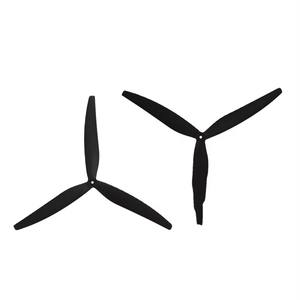 Hélice de Plástico de 3 Aspas de 15 Pulgadas 15X7X3 1507 Negra CW/CCW para Accesorios de Drones FPV de Largo Alcance - Product Image 1