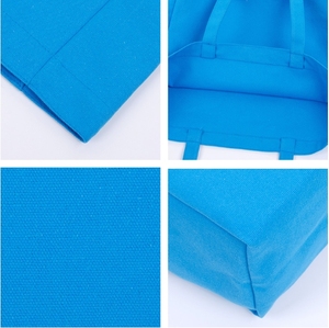 Sacs fourre-tout en toile de coton imprimables en gros, petits et grands, sacs fourre-tout en toile personnalisés avec logo imprimé personnalisé - Product Image 3