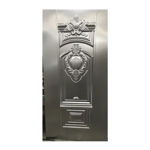 PHIPULO金属鋼パネルデザイン外装および内装ドア用の売れ筋ドアスキン