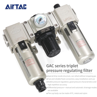 AIRTAC GA series20006S/30008/40010 15/600-20/25SA filtre régulateur de pression du processeur de source d'air filtre à air hepa