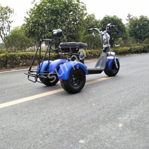 Scooter Eléctrico Citycoco de 1000w 2000w con Llantas Gruesas, Vehículo de 3 Ruedas, Carro de Golf, <span class=keywords><strong>Comprar</strong></span> Scooter Eléctrico - Product Image 5