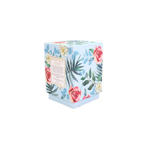 Boîte cadeau personnalisée en relief avec carton recyclable, taille et structure personnalisables, vente en gros de bougies - Product Image 3