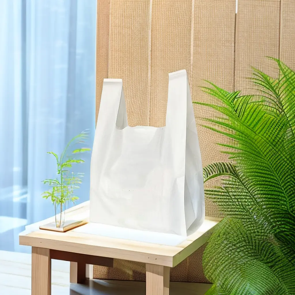 100% avançada tecnologia compostable personalizado feito fruta shopping bag