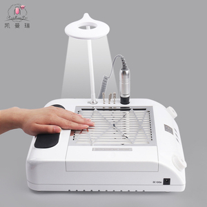 Kaiman 2025 Nouveau Type Profession 6 en 1 Combiner Fonction Aspirateur Perceuse à Ongles Dépoussiéreur avec LED Lampe à Ongles de Table - Product Image 5