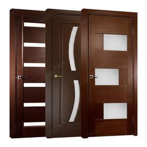 Puerta abatible de madera abatible para dormitorio interno clásico, puerta abatible de madera pintada para dormitorio americano - Product Image 2