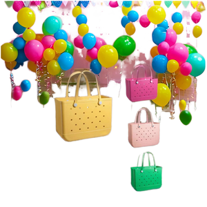 LS Custom Logo Groothandel Nieuw Ontwerp Lege Croc Make-up Handtas Strandtas Bogg <span class=keywords><strong>Bag</strong></span> voor Promoties en Bedankcadeaus - Product Image 2