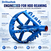 Ouvre-trou rotatif pour forage directionnel horizontal (HDD) et installation souterraine sans tranchée