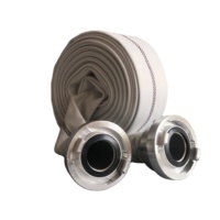 Tuyau de lutte contre l'incendie industriel en PVC simple gaine, tuyau marin, vente en gros