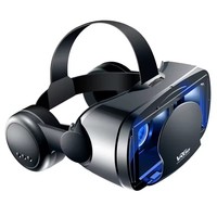 Casque audio-vidéo professionnel à succès, lunettes de réalité virtuelle 3D originales en ABS certifiées CE pour écrans de 5 à 7 pouces