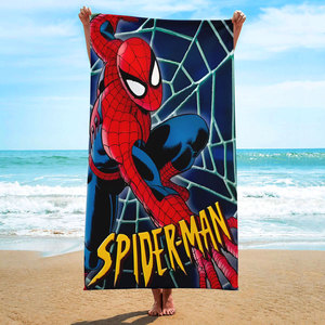 Toalla de Playa Extra Grande de Secado Rápido con Diseño de Superhéroe de Dibujos Animados, Manta de Viaje de Verano sin Arena, Regalo de Cumpleaños para Niños y Adultos - Product Image 4