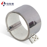 Quality Stainless Steel infrared energy saving extruder Mica band heater with k type thermocouple