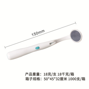 Espejo Dental LED Transfronterizo con Lente Luminosa Antivaho para Cuidado Bucal y Examen Endoscópico Interno, Visualización de Dientes - Product Image 2