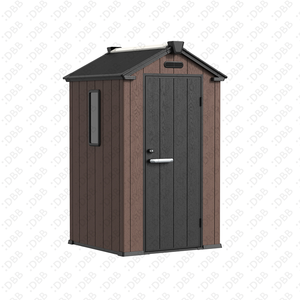 <span class=keywords><strong>Abri</strong></span> <span class=keywords><strong>de</strong></span> <span class=keywords><strong>jardin</strong></span> en résine <span class=keywords><strong>de</strong></span> 6 pieds à prix d'usine, construction à double paroi renforcée en acier, alimenté à l'énergie <span class=keywords><strong>solaire</strong></span>, mobilier <span class=keywords><strong>de</strong></span> <span class=keywords><strong>jardin</strong></span> utilitaire - Product Image 2